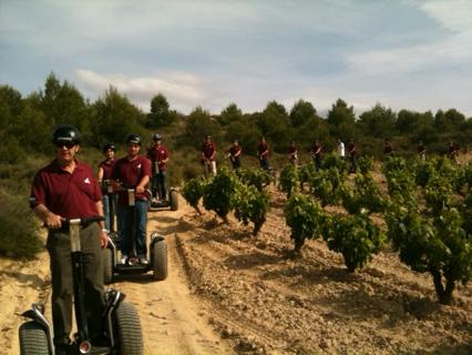 SEGWAY TOUR THROUGH THE PENEDÈS AND WINE TASTING Duration 3 hours and 30min Tour runs daily Activity depending on the weather Appropriate clothes are recommended The under 18 must come with an adult