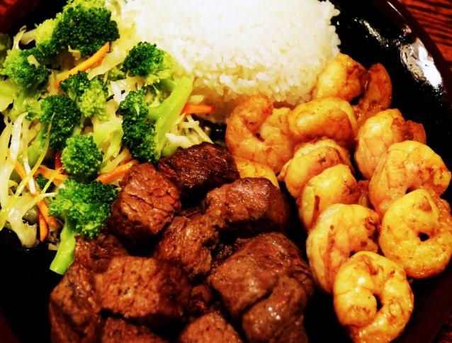 Hibachi Dinner All hibachi dinners include: a house salad