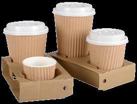 coffee cups - insulating from the heat.