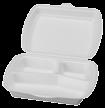 Catering Baking Products Plastic Trays Take Away Cutlery Plates Drinking Cups Eco Products Cling Film 52 Salad bowl with hinged lid, Oval 5960 5961 5962 5963 5964 Suitable for