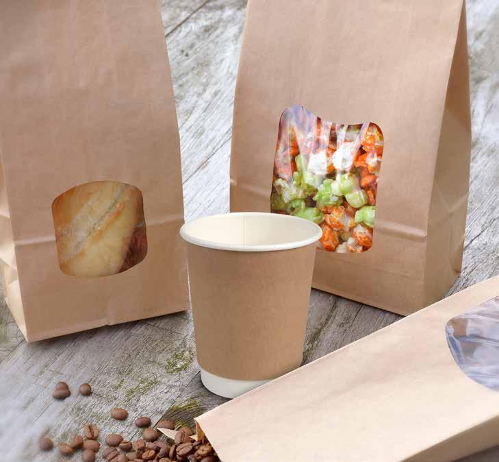 The bags includes a window, a great feature that ensure consumers eyes are drawn to the contents of the bag.