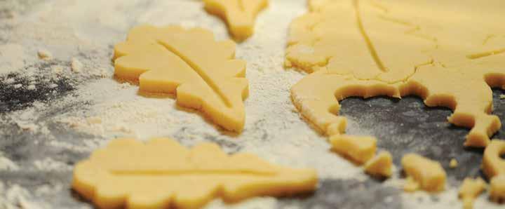 Super shortbread leaves Fundraising tip Have a bake sale to raise money to help us plant trees!