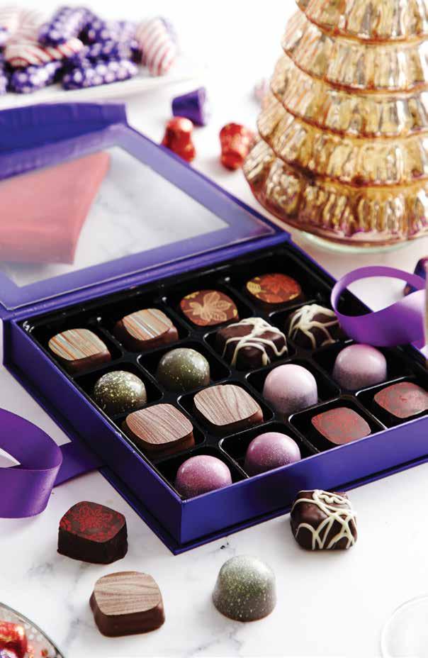 Favourites Forget sugarplums, you ll be having visions of caramels, creams, melties (and so many other chocolates!
