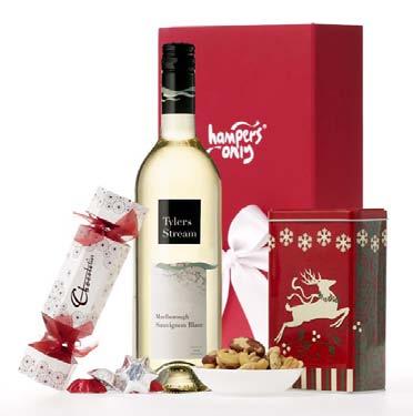 Christmas Cracker Gift Box with White