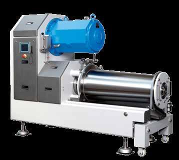 major advantage of the horizontal mill with conical grinding chamber is the equal distribution of the grinding balls inside the grinding unit for maximum efficiency and there is no clogging effect.