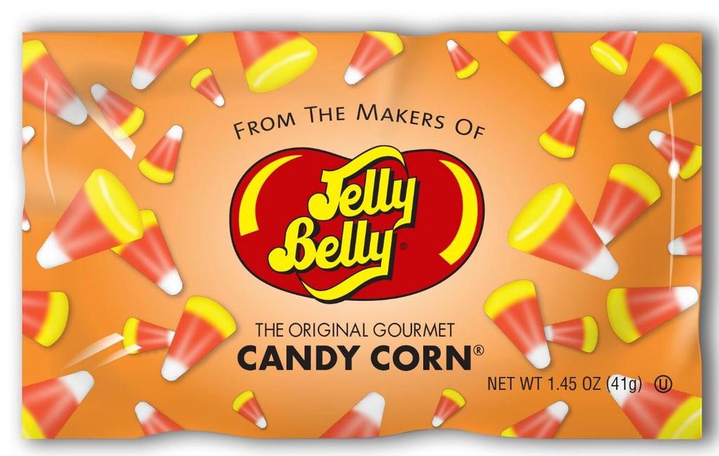 24-1.45 oz Jelly Belly Gourmet Candy Corn Impulse Buy Bag