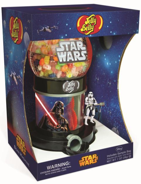 the jelly beans at Darth Vader s command Stackable gift box with fun, dramatic imagery Includes 1 oz bag of 20