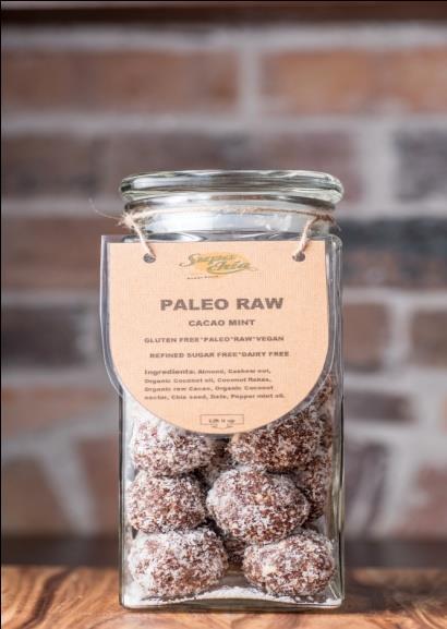 4. Paleo Raw and Vegan protein balls (paleo,dairy free, gluten free,refined sugar free, raw and vegan) Supa chia Paleo raw balls uses raw ingredients, where possible soak and sprout them to bring