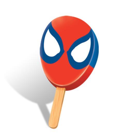 POPSICLE Spiderman Face Piece will need to be reformulated in 2019 to meet new 9g sugar criteria.
