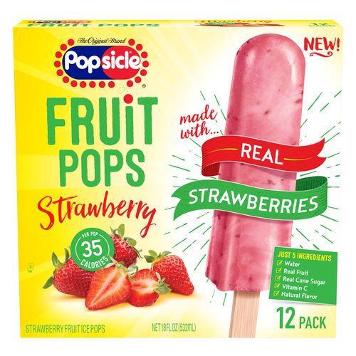 POPSICLE Strawberry Fruit Ice