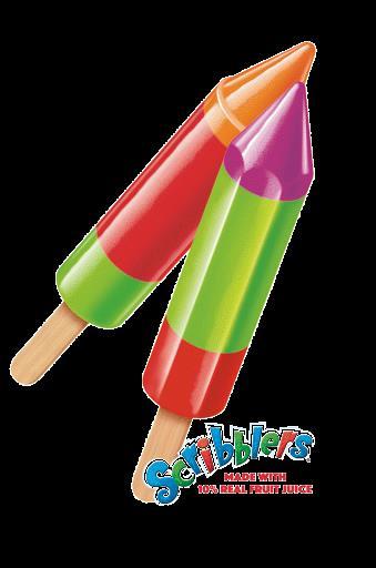 POPSICLE SCRIBBLERS - will be updated in 2018 to meet new criteria 9g sugar
