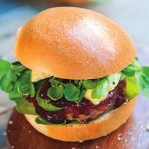 Turkey Burger with Cranberry & Brie SERVES: 4 PREP TIME: 40 MINS COOKING TIME: 10 MINS 400g Wood s