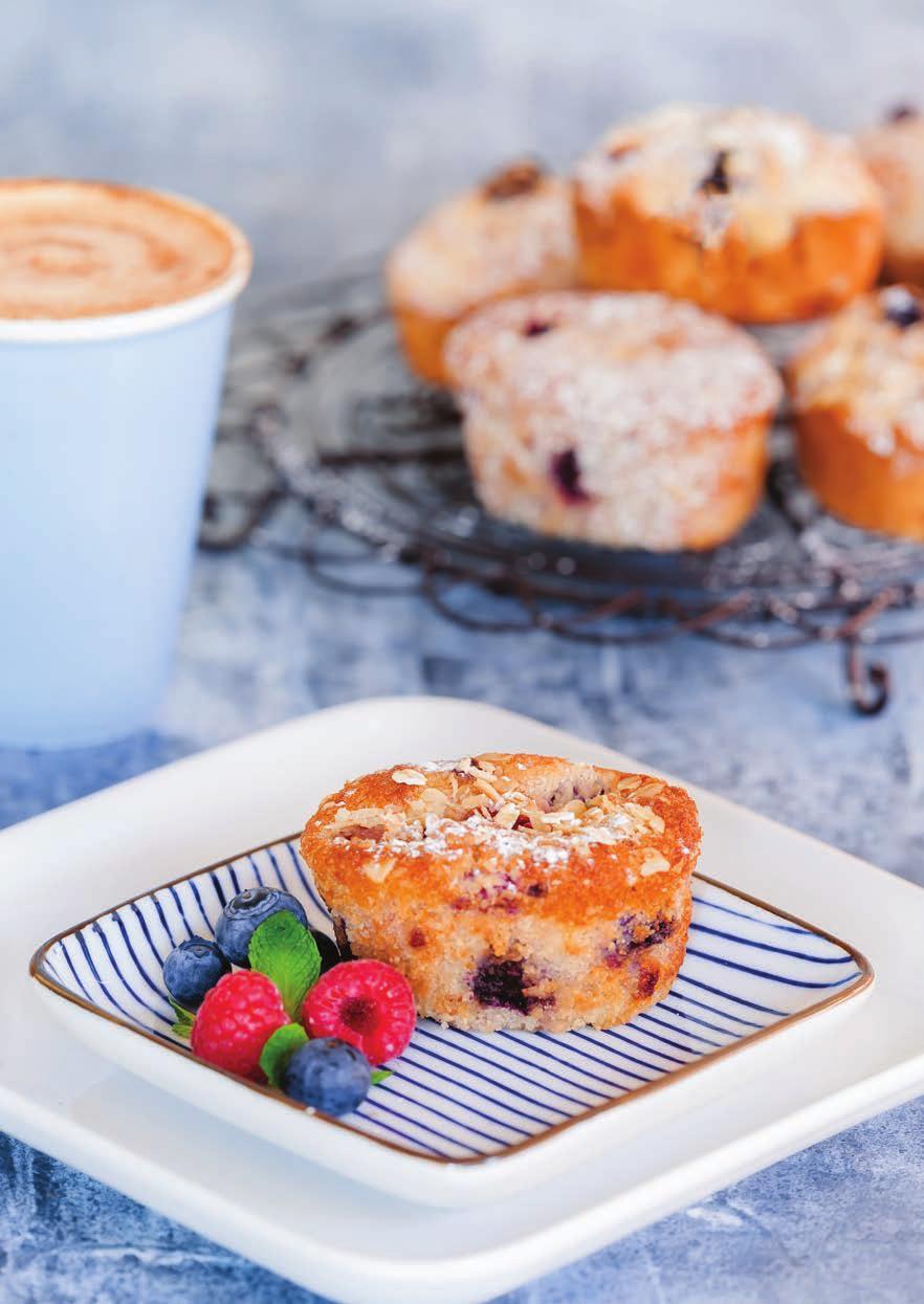 Breakfast Friands SERVES: 25 PREP TIME: 5 MINS COOKING TIME: 30 MINS 1kg Edlyn Vanilla Friand
