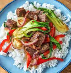 When the oil bubbles place the lamb chops one at a time in the wok. 3. Cook each side of the lamb chops until brown. Place lamb chops on top of the lotus blossom rack. 4.