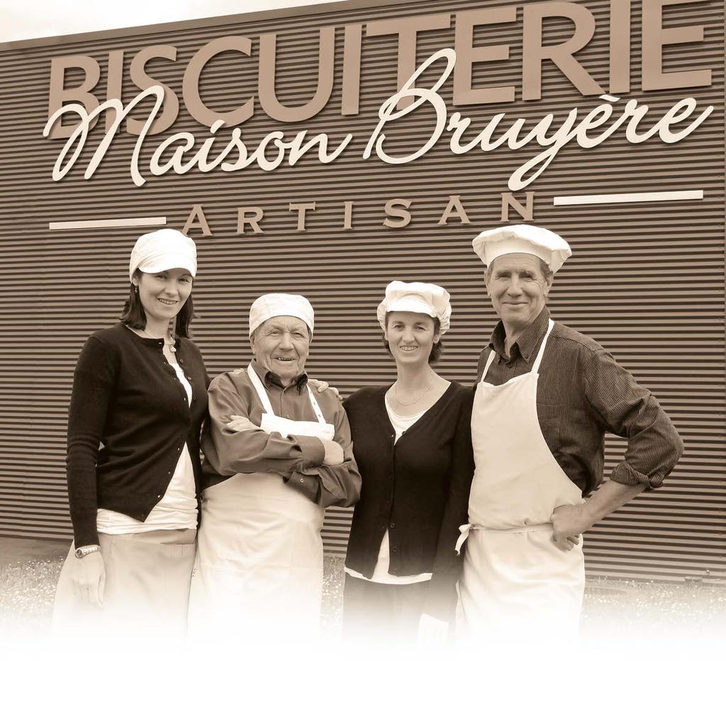 In 1984 Christian Bruyère, Roger s son, took over the company and shifted the production toward sweet fine cookies only. The business was now a true biscuiterie (cookie manufacture).