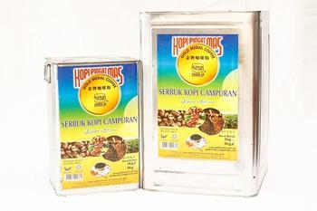 Coffee Powder 3KG Coffee / Tin 8KG Coffee / Tin We believe that good coffee only comes from good beans. That is why our well known traditional Malay coffee is one of the best you will ever taste.