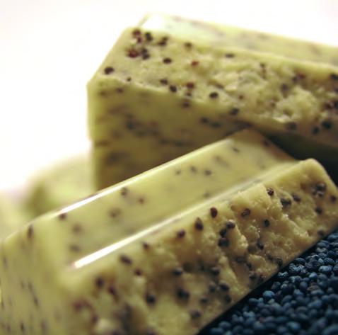 WHITE CHOCOLATE poppyseed Product Code: 55004 Cocao: 31% The