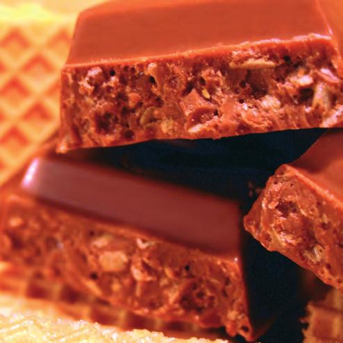proclaimed crunch bars! This is no ordinary crunch bar, into large chunks.