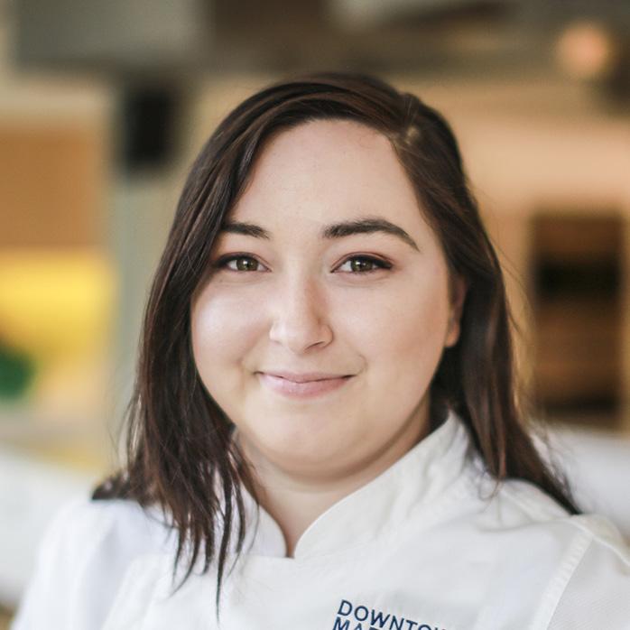 $95 PER PERSON THESE EXPERIENCES ARE LED BY: Chef Taylor Deschaine LOCALLY TRAINED AT THE SECCHIA INSTITUTE FOR CULINARY EDUCATION, TAYLOR IS BRINGING A MODERN TWIST TO THE DOWNTOWN MARKET TEACHING