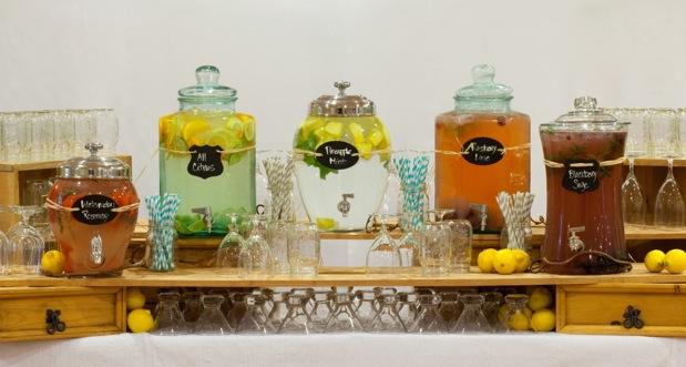Syrups Finished with Sparkling Soda & a Touch of Cream Served with Paper Straws Country Chic Display Country Chic Display This Customized display features