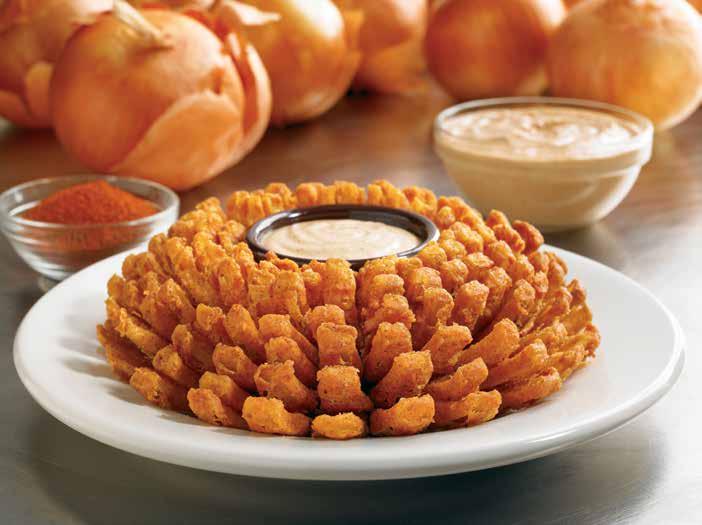 Bloomin' Onion AUSSIE-TIZERS TO SHARE Please see our Sips & Snacks menu for more choices.