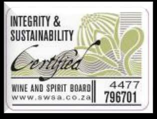 Sustainability: international standards overview Sustainability in South Africa means vineyards and wineries have health and safety requirements for their workers, reduced usage of chemicals and