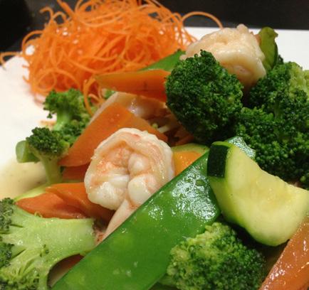 From the Wok Rice & Noodles served with daily soup or house salad and 1 side dish served with daily soup Beef (add 1.