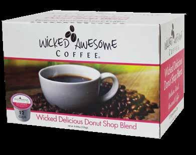 medium roast. Easy and convenient single serve coffee cups. Each box contains 12 cups.