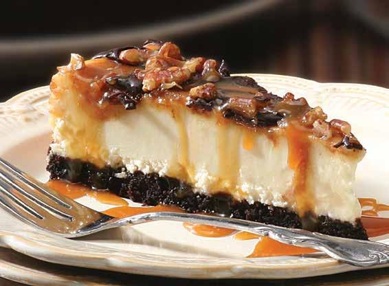 Delicious desserts for everyone! 7226 Pre-sliced cheesecakes. serve!