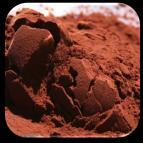 Solid particles Cocoa mass or cocoa powder o Cocoa solids o Cocoa butter Cocoa mass Cocoa powder Fat