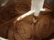 Mixing Mixing All ingredients containing solid particles: o Sugar (+ vanillin) o Cocoa liquor/mass or cocoa powder o Milk powder