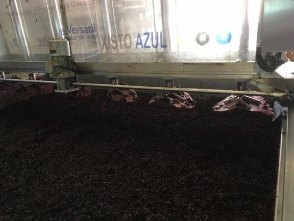 Infantado stuck with traditional foot-trodding of the grapes until 2010, when they incorporated this state of the art machine that emulates the process.