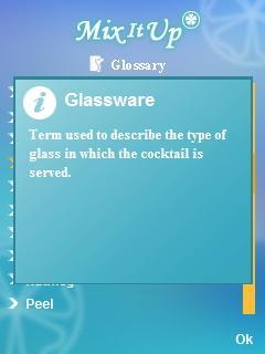 Glossary definitions for