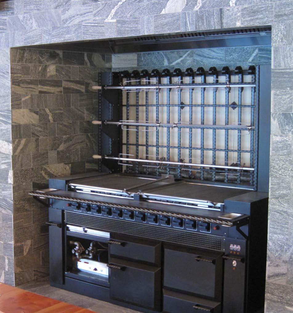 Custom Char Grills Beech Ovens offers a full custom design service.