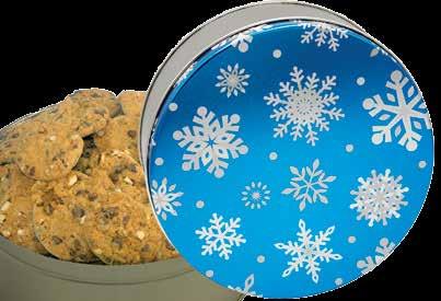 Snowflake Melody Our newly designed Snowflake Melody design tin send warm holiday