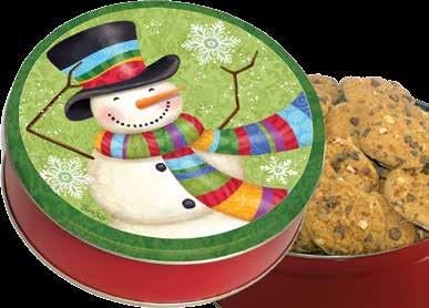 Smiling Snowmen Fun and festive, our Christmas Trees tin is a wonderful announcement of your holiday greetings Choose from a
