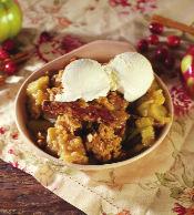 PRESSURE COOKING TIME: 15 MINUTES Apple Crisp Ingredients 5 Granny Smith apples, peeled & sliced thin 1 1/3 tbsp.