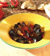 PRESSURE COOKING TIME: 3 MINUTES Mussels FRa Diablo Ingredients 3 lb.