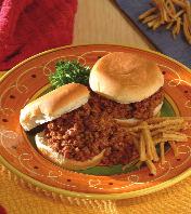 PRESSURE COOKING TIME: 15 MINUTES Sloppy Joe Ingredients 3 lbs. lean ground beef 1 tbsp. olive oil 1 cup onion, chopped One 15 oz.
