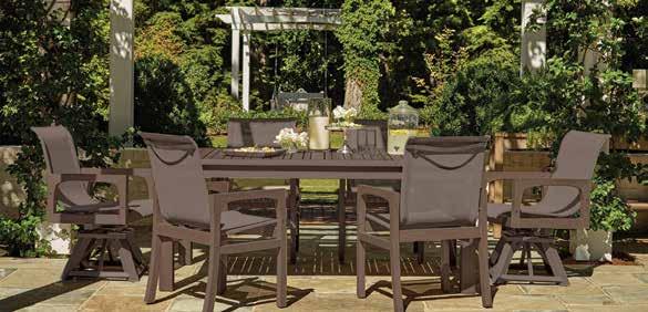 Regularly $4500 Sale $2499 Choose from 8 table options and 5 piece sets starting at sale price $1599 Newport Dining Collection Newport is a high value outdoor furniture collection.