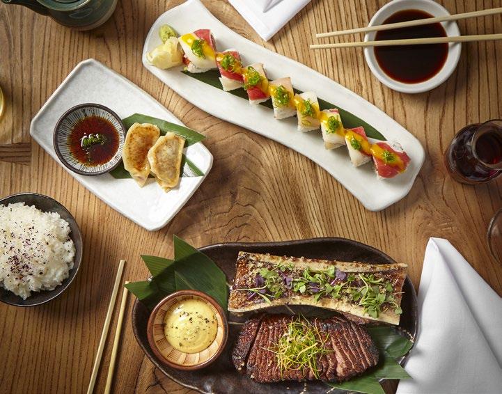 PRIVATE DINING MENUS HAIMI $105 Per Person COURSE ONE Tuna Tataki with Spicy Ponzu and Lotus Root Chips* Tiger Shrimp Tempura with Wasabi Pea