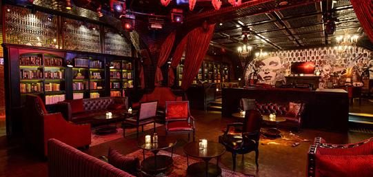 LAVO s Lounge accommodates up to 300 guests for cocktail
