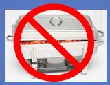 Steam tables or other hot holding devices are to be used to keep foods above 135 F, not to reheat. Use stoves, grills or microwaves for quick reheating. 16.