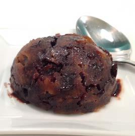 1 Christmas Pudding 100g Dome A rich highly fruited Christmas pudding with brandy, port & walnut.