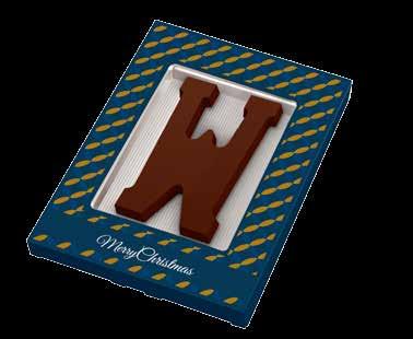 x 132 x 15 mm Chocolate Letters The custom of giving sweet