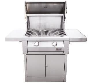 stainless steel construction, 9mm cooking grates, and extra thick 14 gauge stainless steel burner covers.