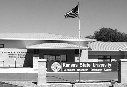 Southwest Research Extension Center Report of Progress 96 Kansas State