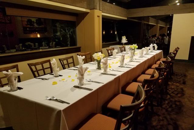 Dinner: Two Seatings Available 1 st - 5:00pm-6:00pm Occupancy welcomed until 7:45pm-8pm. If venue is not needed for a 2 nd seating, you are welcome to stay until closing at 9:30pm.