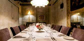 ROOM CAPACITIES Our restaurant is divided into several rooms with varying capacities.