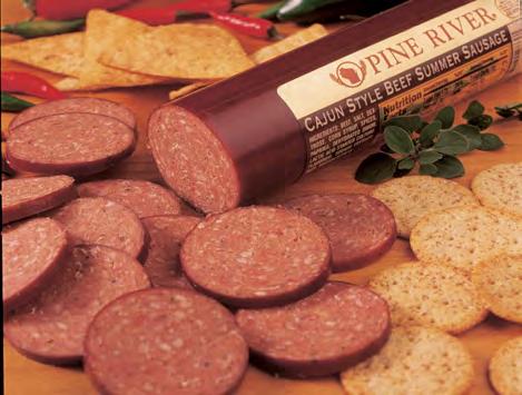 00 882 CAJUN STYLE ALL BEEF SUMMER SAUSAGE Crushed black